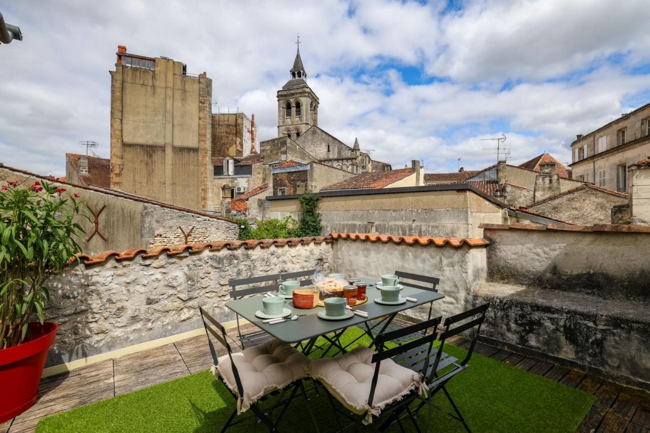 Tour Du Palais #Terrasse #Vue Apartment Cognac Exterior photo